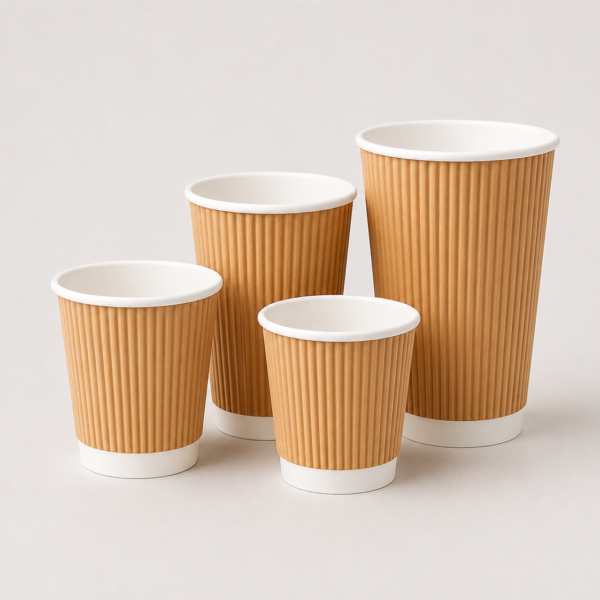 RIPPLE WALL PAPER CUPS